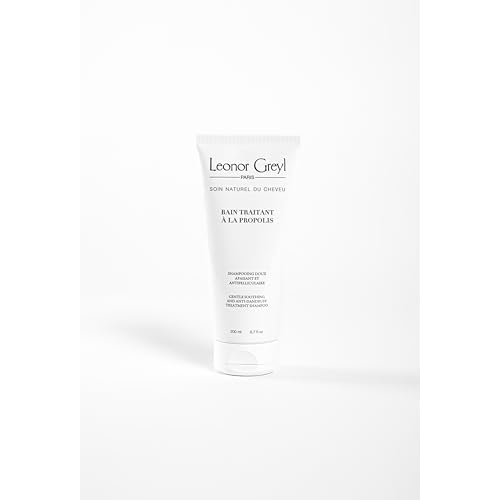 Leonor Greyl Gentle Dandruff Shampoo (Bain Traitant a La Propolis), Propolis & Chamomile Natural Dandruff Shampoo, 6.7 oz. Made In France