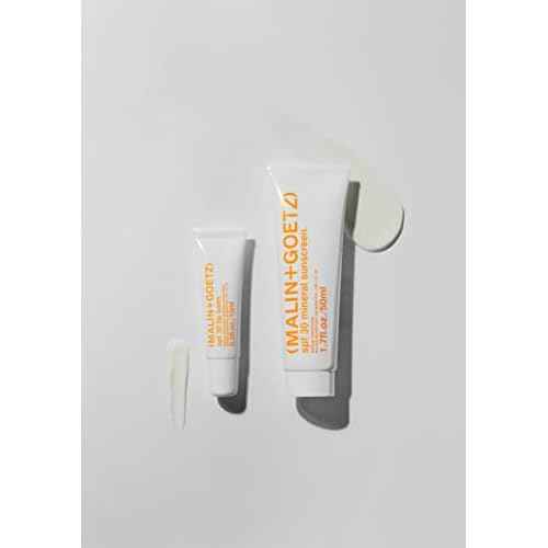 MALIN+GOETZ SPF 30 Lip Balm | Mineral Broad Spectrum Sun Protection with Titanium Dioxide | Moisturizing, Nourishing + Refreshing Spearmint | Reef-Safe, Vegan + Cruelty-Free Lip Care (0.3 Fl Oz.)