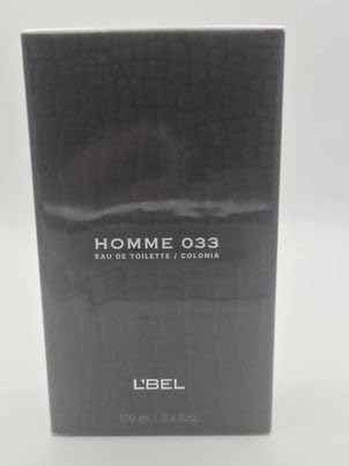 L'Bel HOMME 033 for Men Eau de Toilette Atomiseur by L'BEL PARIS 3.4 Oz (3.4 Oz)
