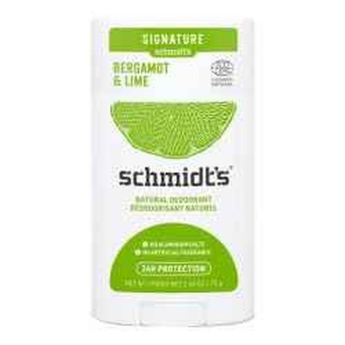 Schmidt's Natural Deodorant Stick Bergamot and Lime Pack of 2 Aluminum Free Vegan