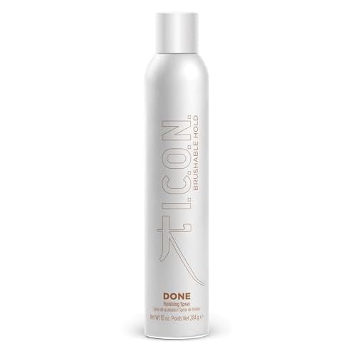 I.C.O.N. Done Finishing Spray, Salon-Quality Hair-Styling Spray, 10-Ounce Can