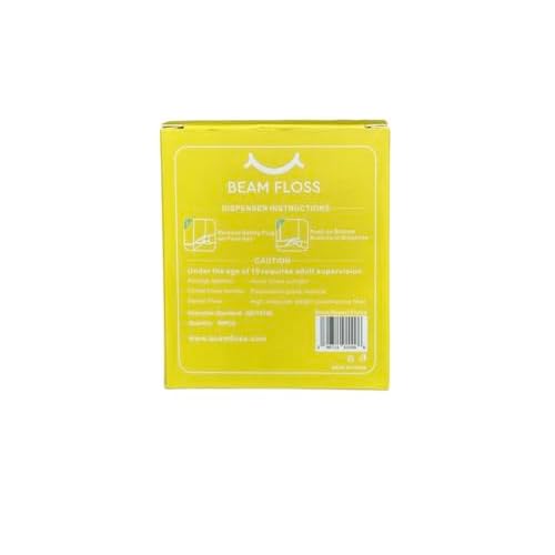 Floss Dispenser for Kids with 88 Pieces of Blue and Green Floss Picks