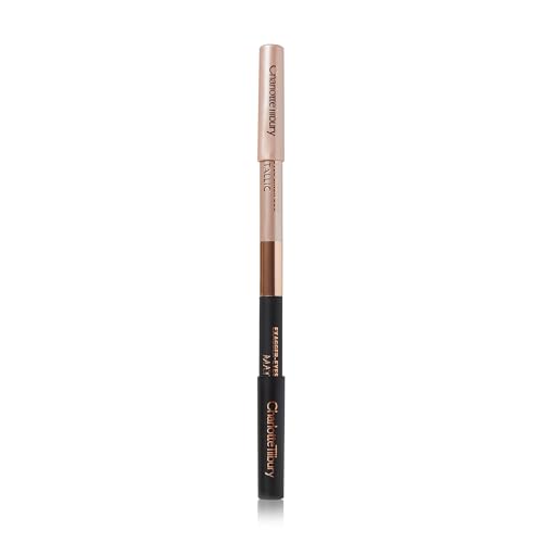 Charlotte Tilbury Exagger-Eyes Eyeliner Duo - Dual-Ended, Smudge Proof Eyeliner with 2 Complementary Shades - Long-Wear, Waterproof, Humidity-Resistant - Black