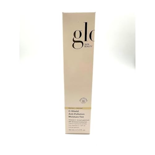 Glo Skin Beauty C-Shield Anti-Pollution Moisture Tint - Tinted Moisturizer With SPF 30 for Face, Broad Spectrum Protection & Vitamin C, 1.7 Oz (5W-Medium)