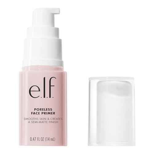 e.l.f. Poreless Face Primer, Restoring Makeup Primer For A Flawless, Smooth Canvas, Infused With Tea Tree & Vitamin A, Vegan & Cruelty-Free.47 Oz