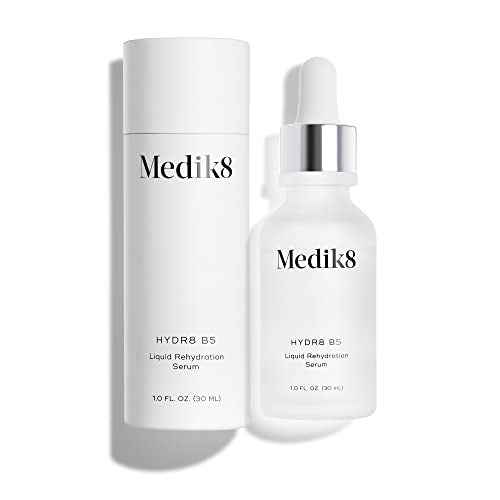 Medik8 Hydr8 B5 - Intense Hydrating with Vitamin B5 - Hyaluronic Acid Serum for Face - Plumping and Moisturizing Face Serum - Gluten Free - 1.0 oz