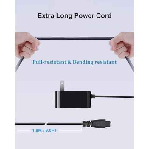 5V Charger for PA-0510N for Remington Shaver HC5870 HC4250 PF7500 PF7600 PG6250 PG6255 PG6170 PG6171 XF8550 XF8700 XR1400 XR1430 HC5950 Power Cord