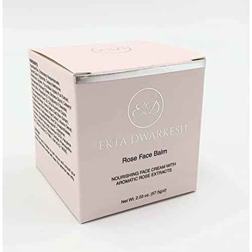 Rose Face Balm- Face Cream Infused with Rose Extracts- Vegan and Cruelty Free 2.03 oz