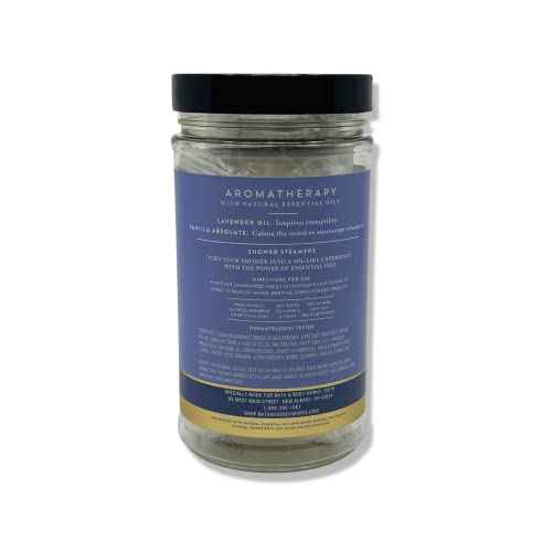 Bath & Body Works - Aromatherapy - Shower Steamers, 6 Tablets Each - 2 Pack Bundle - Lavender Vanilla and Eucalyptus Spearmint