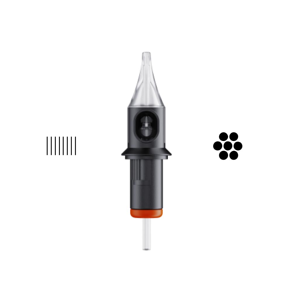 Cheyenne Tattoo Cartridges - Open Liner Safety Cartridges - 20 Stück (M (7 ol 0.35))