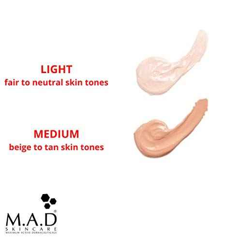 M.A.D Skincare Photo Guard SPF 50 Broad Spectrum Self-Adjusting Foundation Serum - Neutral - by Maximum Active Dermaceuticals
