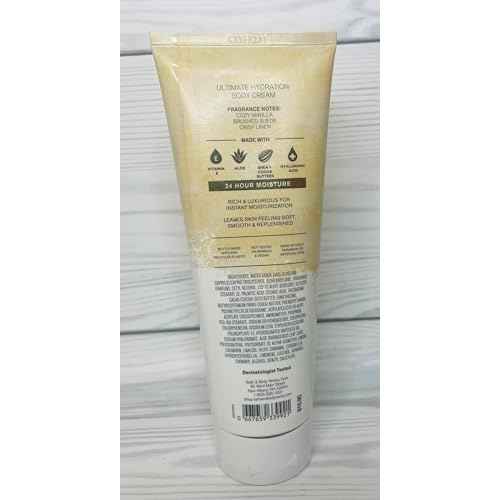 Bath & Body Works Vanilla Suede Ultimate Hydration Body Cream 8 Ounces Pack of 2