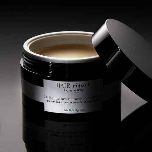 Sisley Paris Hair Rituel Restructuring Nourishing Balm - 125 g - Pre-Shampoo Deeply Nourishing Balm for Damaged, Dry & Brittle Hair - Intensely Nourishes, Restores & Restructures