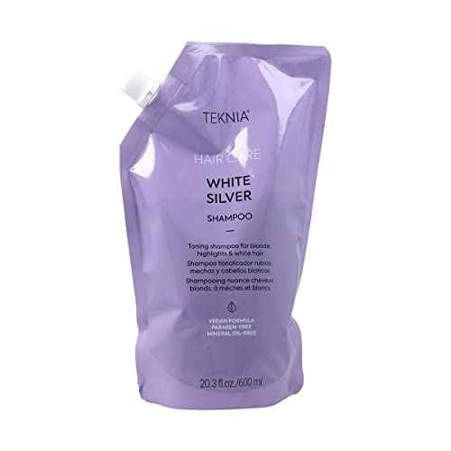 LAKM? Teknia White Silver Shampoo, Toning Shampoo for Blondes and Bleached Hair
