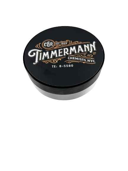 WhollyKaw Shaving Soap | Luxury Dense, Rich & Creamy Lather Tallow Wet Shave Puck Notes of Oud and Woods, Cashmeran, Cedarwood, Musk, Patchouli | Grooming and Skincare for Men 4 oz - Timmermann Black