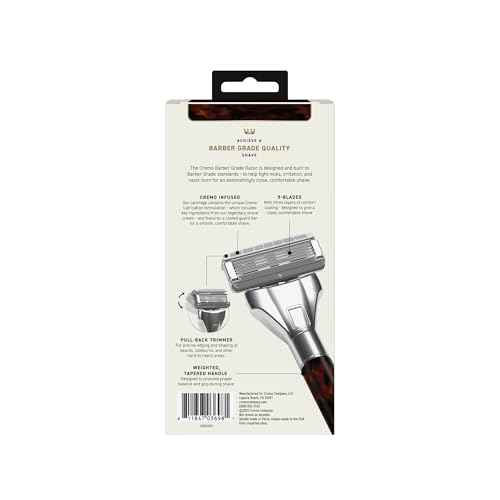 Cremo Astonishingly Superior Tortoise Shell (Horn) Razor Kit (Packaging May Vary)