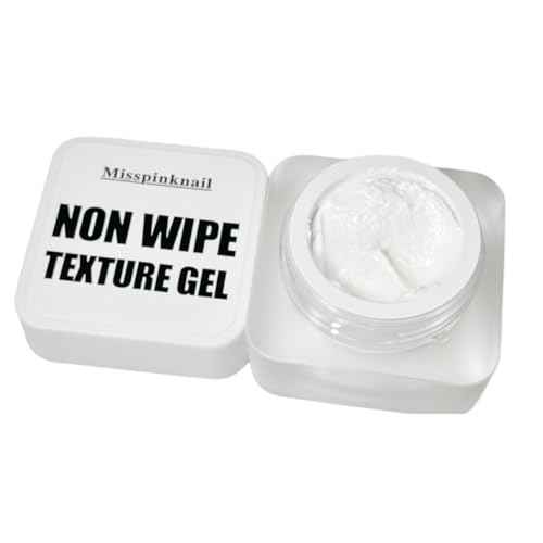 Texture Gel semi solid 6g non wipe mirror powder 3D Sand Texture Gypsum sculpture white in color Clear stroke embossed painting gel