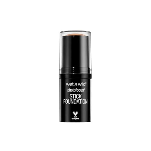 wet n wild Photo Focus Matte Foundation Stick Makeup, Soft Beige | Vegan & Cruelty-Free