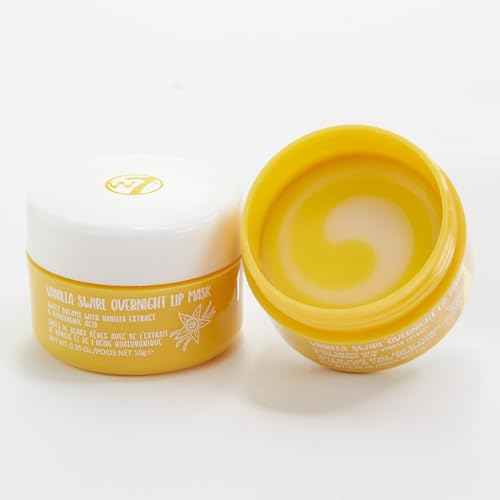 W7 Sweet Dreams Overnight Lip Mask Gift Set - Cherry, Watermelon, Bubblegum & Vanilla - Lip Treatments - Stocking Stuffer