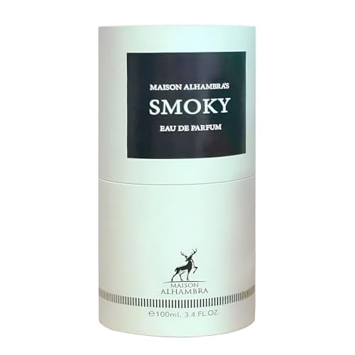 Maison Alhambra Smoky Eau de Parfum Spray for Unisex, 3.4 Ounce