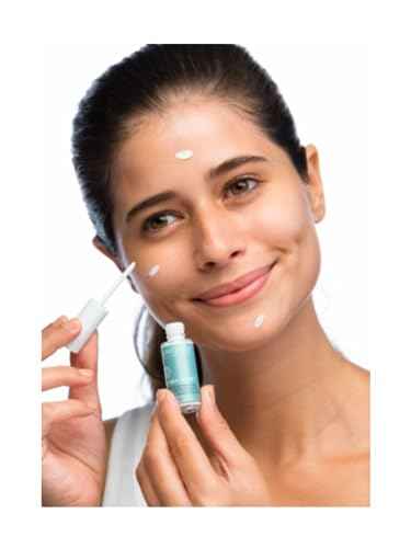 Repechage Drying Lotion Acne Spot Treatment - 0.25 FL Salicylic Acid & Fruit Acid Formula | Rapid Pimple & Blemish Reduction | Overnight Acne Treatment for Teens & Adults