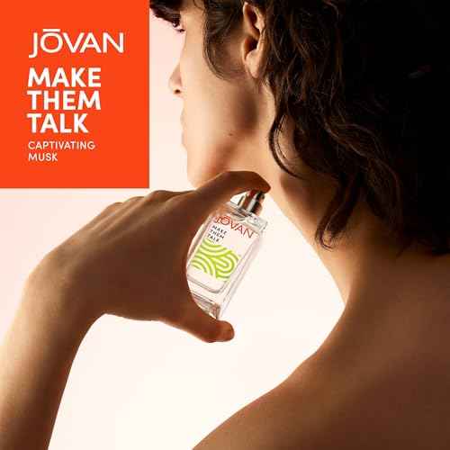 Jovan Make Them Talk Eau de Parfum 1.7 fl oz (Pack of 1), Notes of Osmanthus, Musk, and Lemon, Unisex Fragrance, Long Lasting, Everyday Fragrance, Travel Size