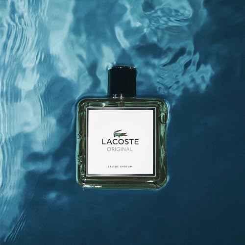 Lacoste - Original Eau de Parfum - Men's Fragrance - Fougere Woody Ambery - With notes of Pink Pepper, Lavender, and Sandalwood - 3.3 Fl Oz