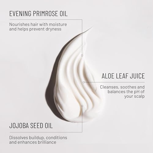 Hairstory New Wash Rich Refill, Ultra-Moisturizing Cleansing Cream for Dry & Thick Hair, Detergent Free Shampoo & Conditioner Alternative, Restores Softness & Shine, 8oz