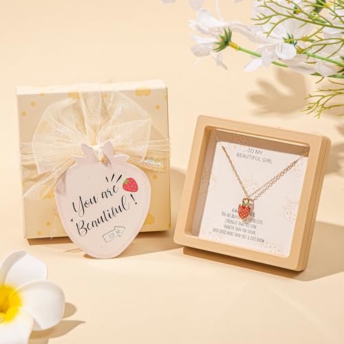 Christmas Gifts for Tween & Teen Girls, 11PCS Birthday Gifts Basket Teen Girls Trendy Stuff with Empowering Tasks Make up Brushes & Bag, Beauty Advent Calendar Wrapped Gifts Box