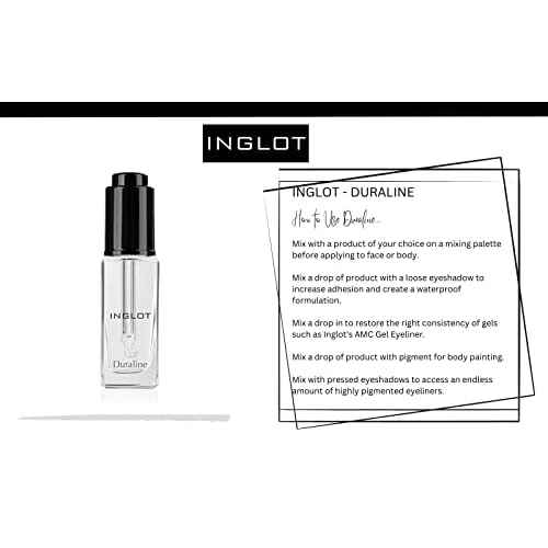 INGLOT Bundle - Duraline, AMC Eyeliner Gel 77 and AMC Eyeliner Gel 90 (3-Piece)