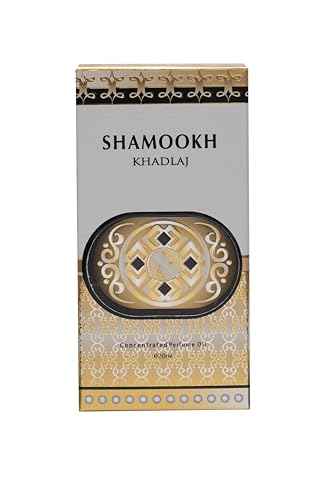 KHADLAJ PERFUMES Shamookh Gold Concentrated Perfume Oil 0.67 Ounce (Unisex)