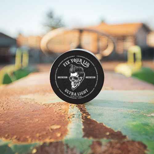 Fix Your Lid Ultra Light Pomade for Men - Water-Based Pomade with Low Hold and Low Shine - Match All Men¡¯s Hair Types & Styles - Easy to Wash Out - 3.75 oz
