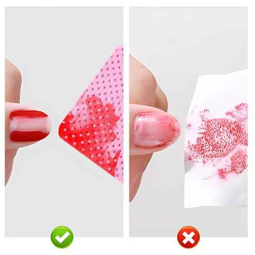 1800 PCS Lint Free Nail Wipes, Gel Nail Polish Remover Wipes, Absorbent Soft Non-woven Fabric Nail Cleaning Pads Lash Glue Wipe Cleaning Pads, Eyelash Extension Glue Wipes for Lash Extension Supplies