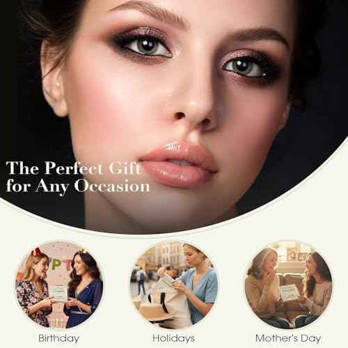 UCANBE All in One Baked Makeup Palette ? Eyeshadow, Blush & Bronzer Face Kit, Neutral Pigmented Colors, Travel Size Compact, Full Face Makeup Gift Set for Women