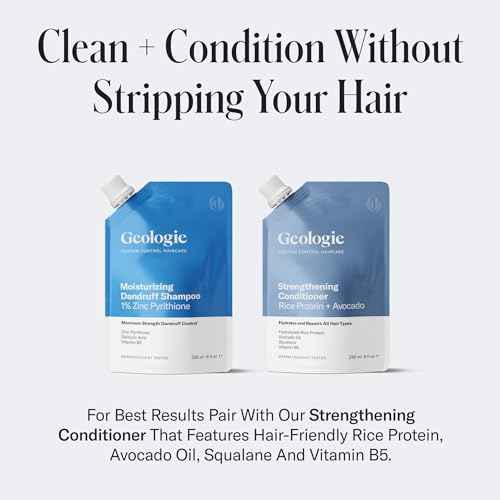 Geologie Moisturizing Dandruff Shampoo - 1% Zinc Pyrithione