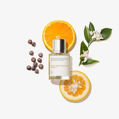 Dossier Bubbly Spritz & Bitters Eau de Parfum for All - 50ml / 1.7oz - Sparkling Citrus Aromatic Fragrance with Grapefruit, Neroli & Vetiver - Vegan, Clean, Genderless Perfume