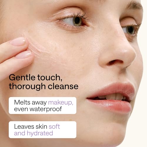 Makeup Remover Cleansing Balm ? Travel Size Face Wash & Make Up Eraser for Sensitive Skin & Eyes ? Oil Free Facial Cleanser ? Waterproof Mascara Remover, Alternative to Wipes & Liquid, Micellar Water