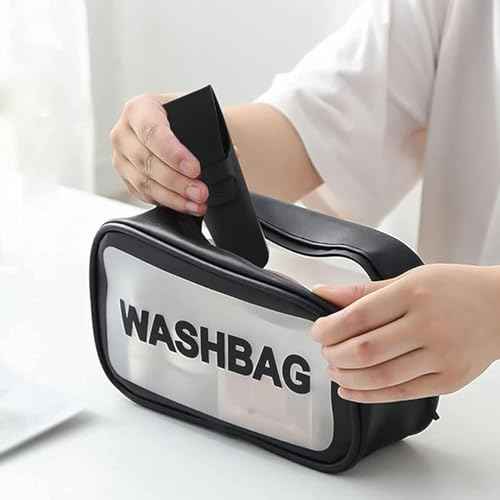 LinMei Silicone Razor Travel Case Compatible with Gillette, Parker, Merkur Razor (Black+Cleaning Brush)