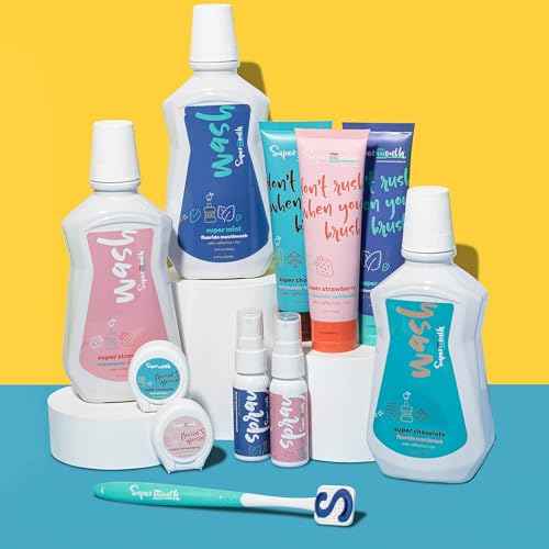 SuperMouth¢ç Tongue Scraper for Adults & Teens ? Patented Triple Action Cleaner Brush, Scrubber & Scraper Removes Odor-Causing Buildup, Fights Bad Breath, Freshens Mouth, Soft & Gentle Oral Care