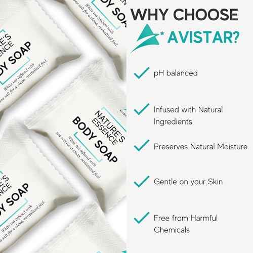 Bar Soap Bulk Individually Wrapped ? 120 Pack 0.5 oz Mini Hotel Soap Bars Bulk ? Travel Size Essential Toiletries for Hosts and Guests, Hotel, Hospitality, Shelters & Bathroom Amenities