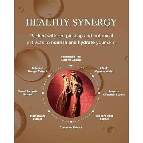 Bonyongo Red Ginseng Vinegar Eye Cream ? Anti Aging Eye Treatment Cream for Youthful Radiant Skin - Wrinkle Improvement with Fermented Red Ginseng - Korean Skincare, 1.01oz.