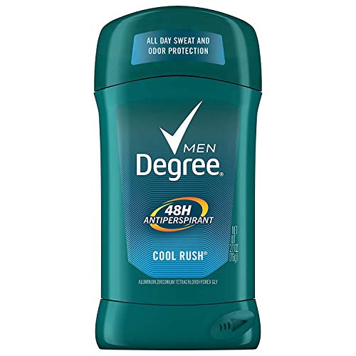 Degree Men Dry Protection Antiperspirant Deodorant Cool Rush 2.7 oz (Pack of 11)