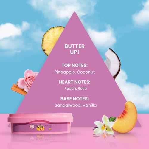 So...?…? Sorry Not Sorry Butter Up Body Butter - Infused with Argan Oil and Vanilla - Nourishing Body Lotion for Women - 8.45 oz (Pack of 2)