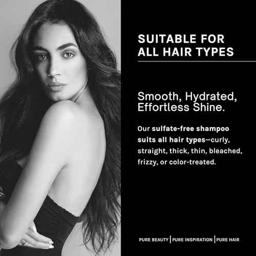 pH PURE HAIR Laboratories Ultimate Summer Hair Care Essentials: Shampoo Conditioner & Anti-Frizz Oil for Sun, Salt & Chlorine, Hydrates & Repairs with Aloe Vera & Tulip Extract (8.45+8.45+3.38 fl oz)