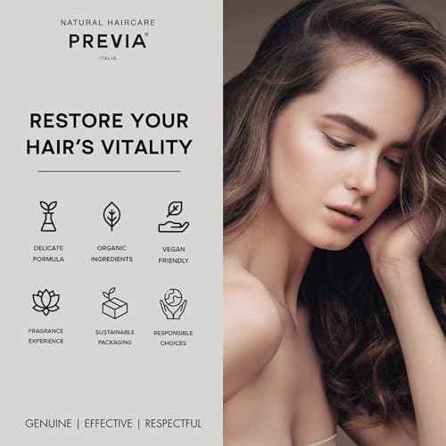 PREVIA Regenerating Hair Serum for Dry Damaged Hair - Strengthens Repairs Split Ends & Frizz - Anti-Aging Hair Oil for Shiny Healthy Soft Hair - Nourishing Natural Ingredients for Hair Growth 3.38 oz