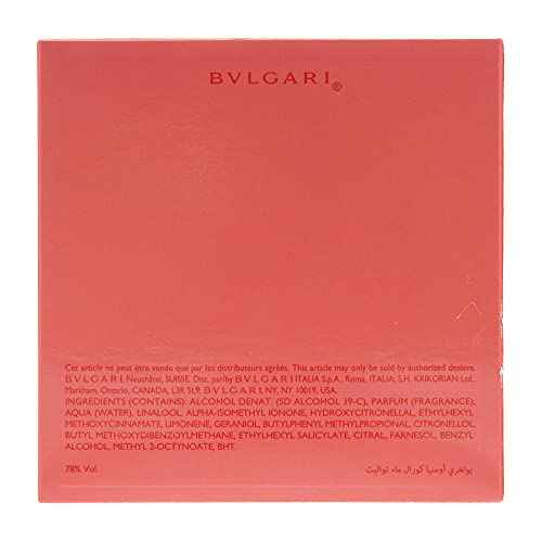 Bvlgari Omnia Coral Eau De Toilette Spray 2oz/ 65 Ml for Women By 2fl Oz