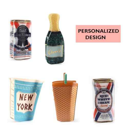 Novelty Champagne Claw Clips,Personalized Liquor Wine Bottle Shape Hair Clips,Beer Bottle Shape Hair Jaw Clips,Acetate Hair Clips for Women Hair Jaw Barrettes Accessories