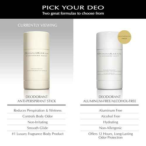 Donna Karan Cashmere Mist Anti-Perspirant Deodorant Stick for Women, 1.7 Oz.