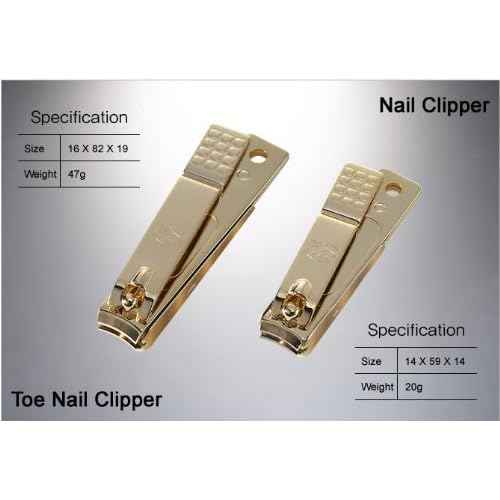 Korean Nail Clipper! World No. 1. Three Seven (777) Premium Quality Gift Travel Manicure Grooming Kit Nail Clipper Set Made in Korea, Since 1975 (940RG)