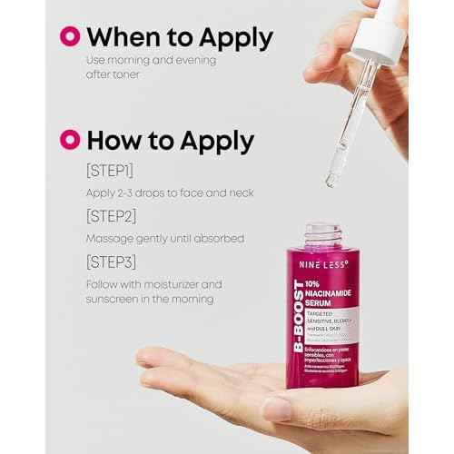 B-Boost 10% Niacinamide Serum ? Korean Face Serum for Even Skin Tone ? Tranexamic Acid & Glutathione ? Revitalize Complexion, 1.01 fl.oz.